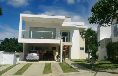 Casa em condomínio fechado com 4 quartos à venda na rua imbassaí, r, alphaville (abrantes), camaçari por r$ 2.500.000