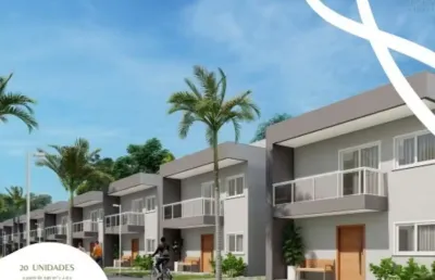 Casa em condomínio fechado com 3 quartos à venda na rua carlos conceição, buraquinho, lauro de freitas por r$ 860.000