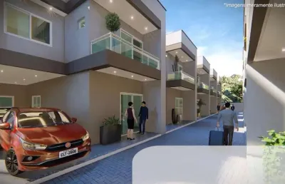 Casa em condomínio fechado com 3 quartos à venda na Rua José Bonifácio, Pitangueiras, Lauro de Freitas