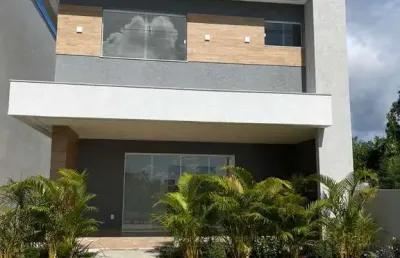 Casa em condomínio fechado com 2 quartos à venda na rua sucupió, abrantes, camaçari por r$ 830.000