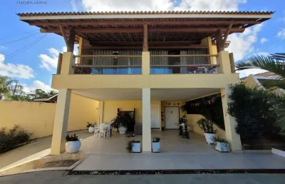 Casa em condomínio fechado com 7 quartos à venda na rua francisco das mercês, 640, buraquinho, lauro de freitas, 290 m2 por r$ 1.650.000