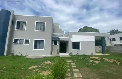 Casa em condomínio fechado com 4 quartos à venda na Avenida Santos Dumont, Estrada do Coco, Lauro de Freitas