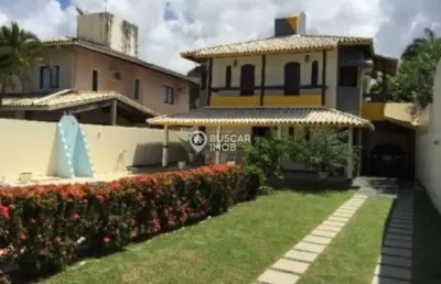 Casa em condomínio fechado com 5 quartos à venda na rua praia do tubarão, vilas do atlantico, lauro de freitas, 210 m2 por r$ 1.650.000