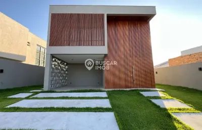 Casa em condomínio fechado com 4 quartos à venda na rua itaparica, alphaville (abrantes), camaçari por r$ 1.870.000