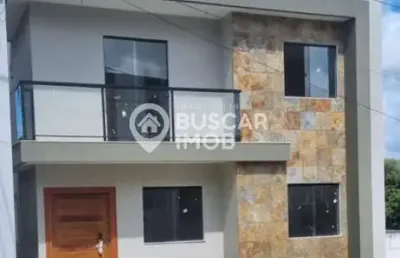 Casa em condomínio fechado com 4 quartos à venda na rua jurema, 211, caixa d'água, lauro de freitas por r$ 759.000