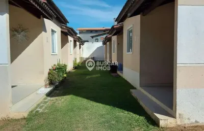Casa em condomínio fechado com 2 quartos à venda na rua doutor hélio brito, ipitanga, lauro de freitas por r$ 270.000