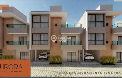 Casa em condomínio fechado com 3 quartos à venda na rua josé h requião, 480, pitangueiras, lauro de freitas por r$ 659.900