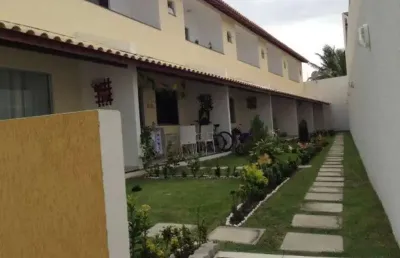 Casa em condomínio fechado com 2 quartos à venda na rua doutor josé carlos minahim, centro, lauro de freitas, 110 m2 por r$ 380.000