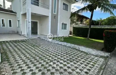 Casa em condomínio fechado com 4 quartos à venda na rua antônio fagundes pereira, 309, buraquinho, lauro de freitas, 190 m2 por r$ 780.000