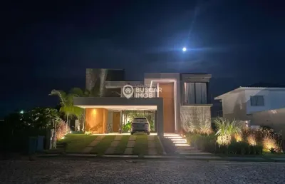 Casa em condomínio fechado com 4 quartos à venda na rodovia ba-099 - estrada do côco, praia de busca vida, camaçari, 550 m2 por r$ 5.700.000