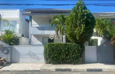 Casa em condomínio fechado com 5 quartos à venda na rua pataro machado, centro, lauro de freitas, 400 m2 por r$ 1.400.000