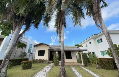 Casa em condomínio fechado com 3 quartos à venda na rodovia rodovia ba-099  estrada do côco, alphaville (abrantes), camaçari, 185 m2 por r$ 1.350.000