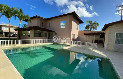 Casa em condomínio fechado com 4 quartos à venda na alameda praia de itacaré, stella maris, salvador, 400 m2 por r$ 1.950.000