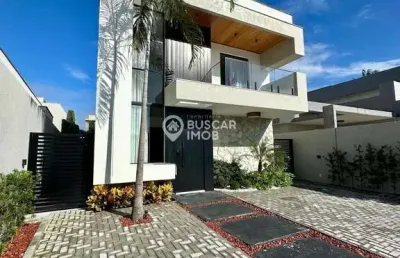 Casa em condomínio fechado com 4 quartos à venda na rua sucupió, abrantes, camaçari, 200 m2 por r$ 1.600.000