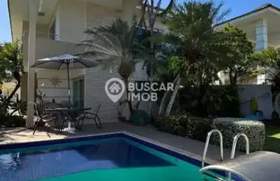 Casa em condomínio fechado com 3 quartos à venda na rua rio das graças, estrada do coco, lauro de freitas, 280 m2 por r$ 1.400.000