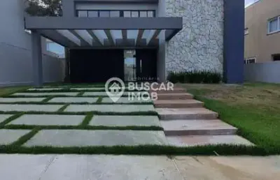 Casa em condomínio fechado com 5 quartos à venda na rodovia rodovia ba-099  estrada do côco, alphaville (abrantes), camaçari, 260 m2 por r$ 2.200.000