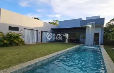 Casa em condomínio fechado com 3 quartos à venda na Conjunto Busca Vida, Abrantes, Camaçari