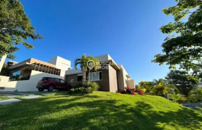 Casa em condomínio fechado com 4 quartos à venda na rodovia ba-099 - estrada do côco, alphaville (abrantes), camaçari, 205 m2 por r$ 1.550.000