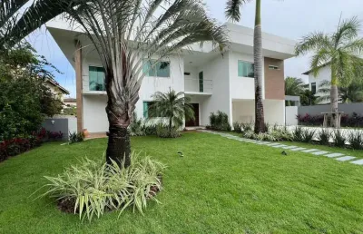 Casa em condomínio fechado com 4 quartos à venda na rodovia ba-099 - estrada do côco km 8,5, abrantes, camaçari por r$ 2.400.000
