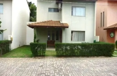 Casa em condomínio fechado com 3 quartos à venda na foz do joanes, buraquinho, lauro de freitas, 160 m2 por r$ 900.000