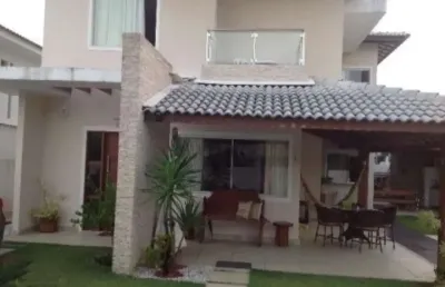 Casa em condomínio fechado com 4 quartos à venda na rua priscila b dutra, buraquinho, lauro de freitas, 280 m2 por r$ 1.350.000