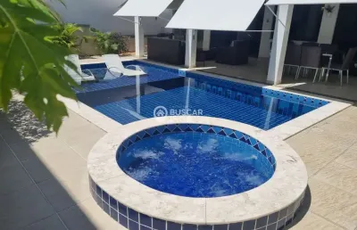 Casa em condomínio fechado com 3 quartos à venda na rua praia de tubarão, vilas do atlantico, lauro de freitas, 300 m2 por r$ 1.850.000