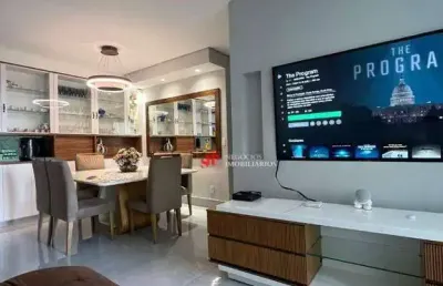 Apartamento com 3 dormitórios à venda, 87 m² por r$ 850.000 - jardim tupanci - barueri/sp