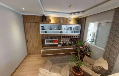 Apartamento com 3 dormitórios à venda, 105 m² por r$ 954.000 - jardim tupanci - barueri/sp
