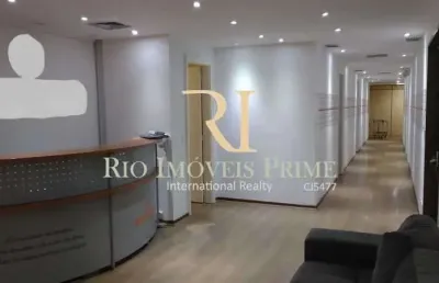 Sala comercial com 4 salas à venda na avenida rio branco, centro, rio de janeiro, 536 m2 por r$ 2.527.000
