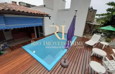 Cobertura com 4 quartos à venda na rua professor coutinho fróis, barra da tijuca, rio de janeiro, 313 m2 por r$ 2.990.000