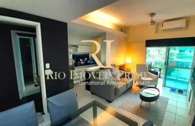 Flat com 2 quartos à venda na avenida das américas, barra da tijuca, rio de janeiro, 85 m2 por r$ 950.000