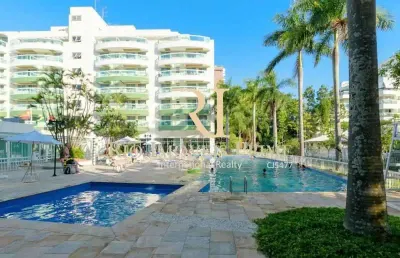 Flat com 2 quartos à venda na avenida das américas, barra da tijuca, rio de janeiro, 72 m2 por r$ 780.000