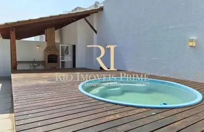 Cobertura com 3 quartos à venda na rua araújo pena, tijuca, rio de janeiro, 172 m2 por r$ 1.270.000