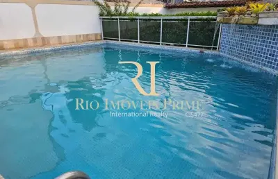 Casa em condomínio fechado com 2 quartos à venda na estrada de camorim, jacarepaguá, rio de janeiro, 110 m2 por r$ 490.000