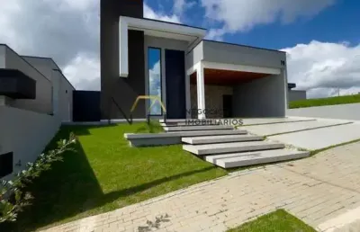 Casa em condomínio para venda em caçapava, condomínio santa mônica, 3 dormitórios, 3 suítes, 4 banheiros, 4 vagas