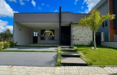 Casa em condomínio para venda em caçapava, condomínio santa mônica, 3 dormitórios, 2 suítes, 4 banheiros, 4 vagas