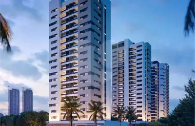Apartamento com 1 quartos para locação em além ponte - sp