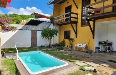 Casa em condomínio para venda em maceió, guaxuma, 4 dormitórios, 4 suítes, 4 banheiros, 3 vagas