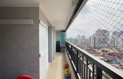 Apartamento sofisticado na guilhermina – vista mar e design todeschini