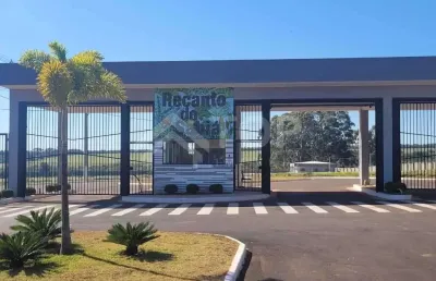 Terreno em condomínio fechado à venda no residencial samambaia, são carlos  por r$ 180.000