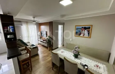 Apartamento com 2 quartos à venda no jardim são carlos, são carlos , 48 m2 por r$ 296.800