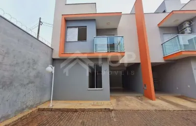 Casa de condominio para alugar no jardim sao carlos, sao carlos - 3 dormitorios, suite e churrasqueira.