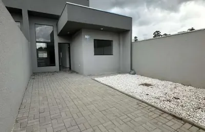 Casa à venda em pinhais de frente para rua pinhais/pr