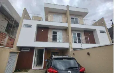 Sobrado semi mobiliado com elevador para venda no santo inácio em curitiba