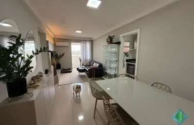 Apartamento com 2 quartos à venda na avenida farroupilha, 350, barreiros, são josé, 77 m2 por r$ 590.000