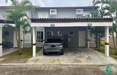 Casa em condomínio fechado com 2 quartos à venda na rua mathias schell, 22, sertão do maruim, são josé, 62 m2 por r$ 340.000