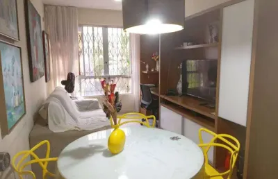 Apartamento para venda possui 75 metros quadrados com 2 quartos em rio vermelho - salvador - ba