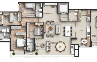 Apartamento com 4 quartos à venda na Rua Ibaragui Nissui, 166, Vila Mariana, São Paulo