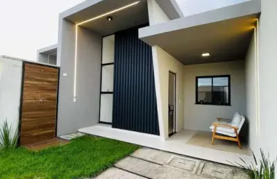 Casa para venda em eusébio, encantada, 3 dormitórios, 2 suítes, 2 banheiros, 2 vagas