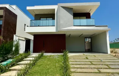 Casa em condomínio para venda em eusébio, cidade alpha, 4 dormitórios, 4 suítes, 5 banheiros, 4 vagas